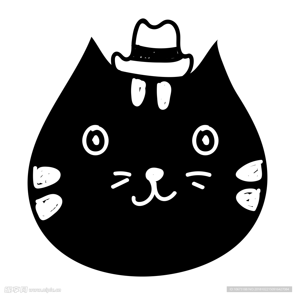 卡通猫咪图片