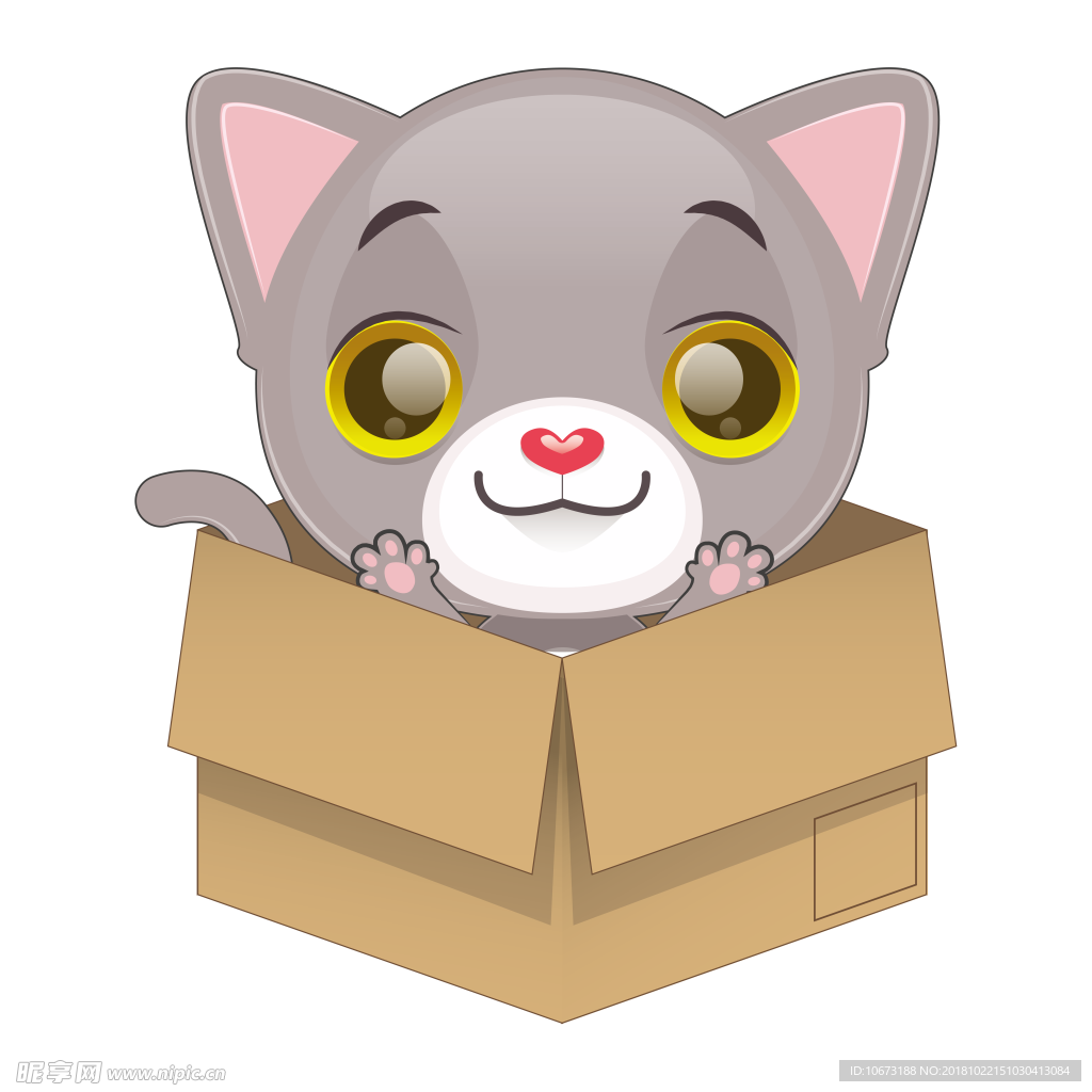 透明底猫咪图片