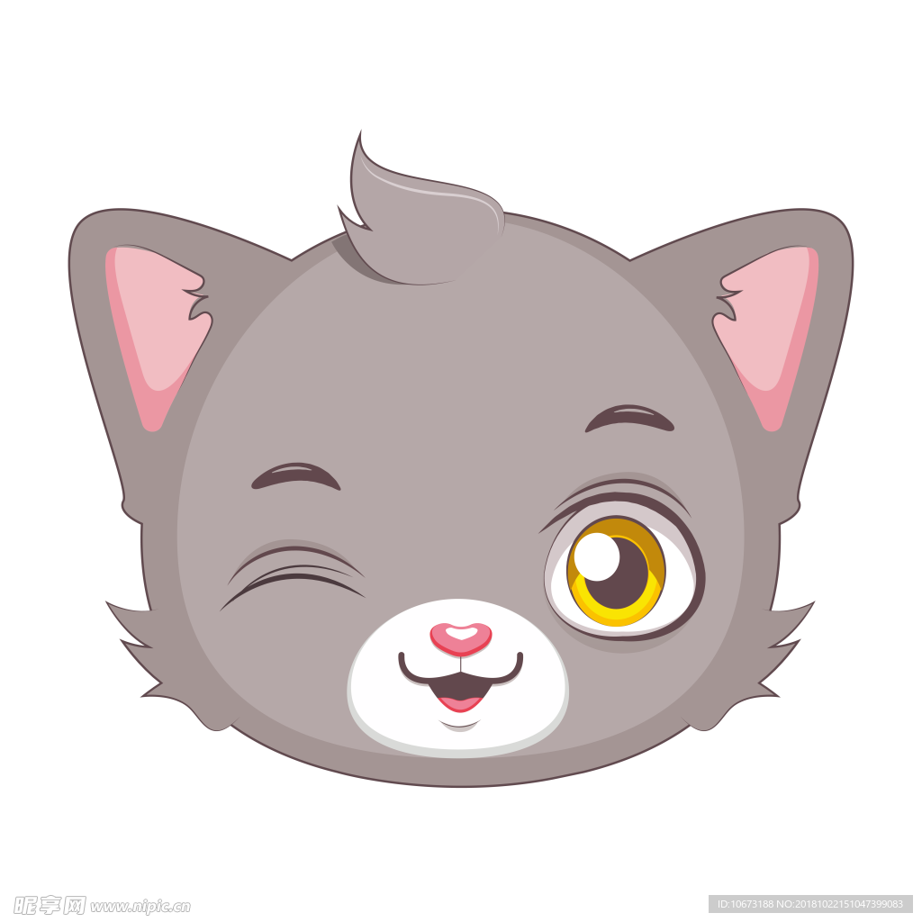 卡通猫咪图片
