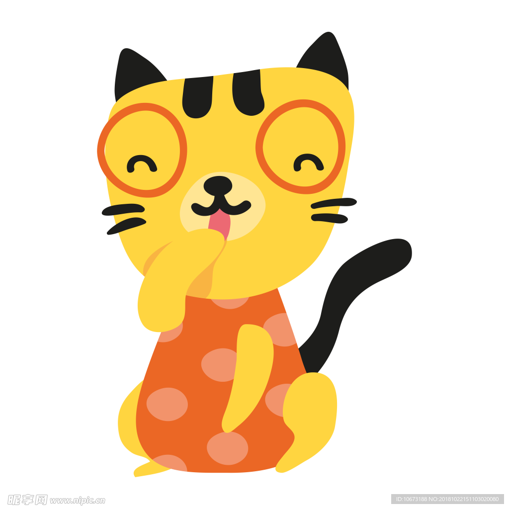 透明底猫咪图片