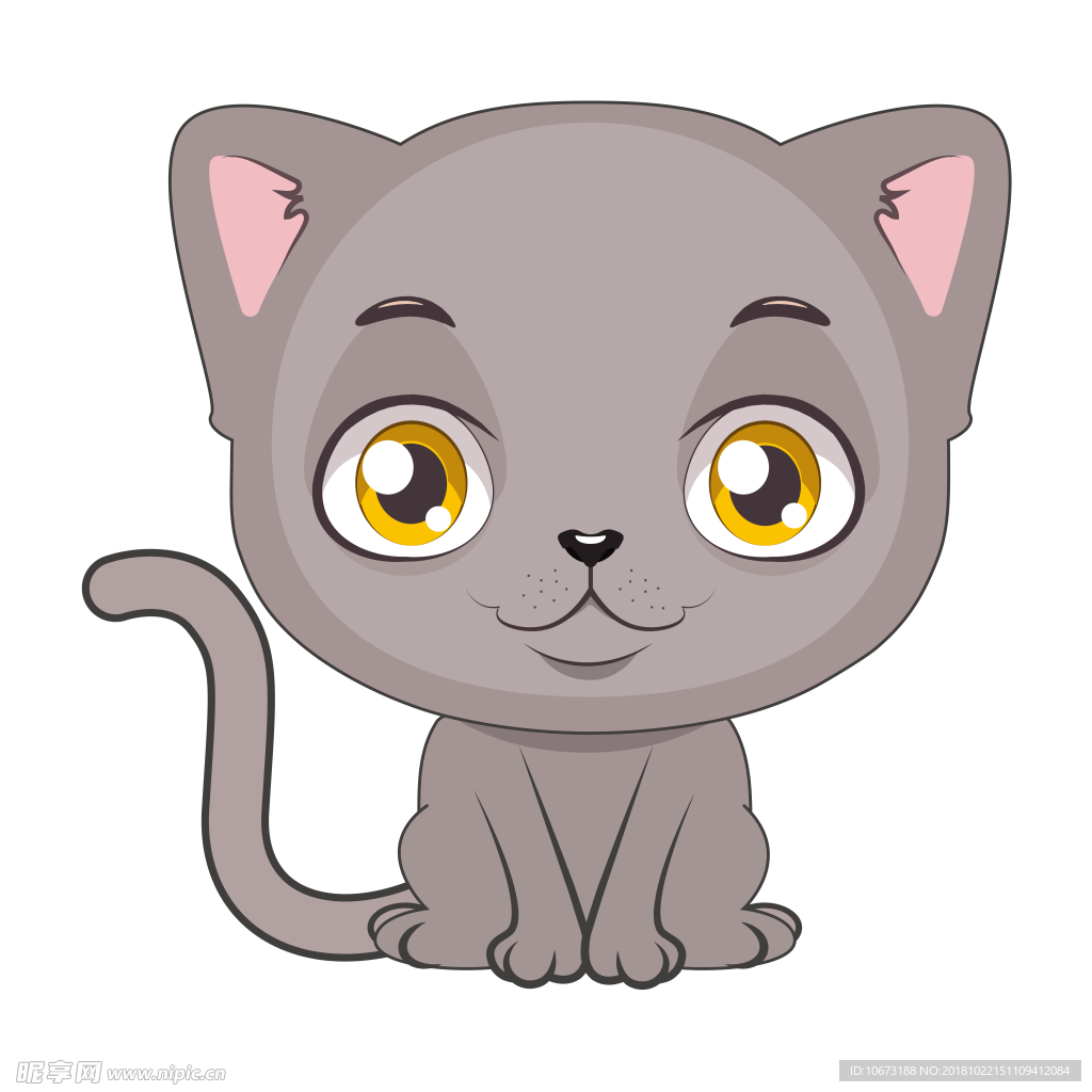 透明底猫咪图片