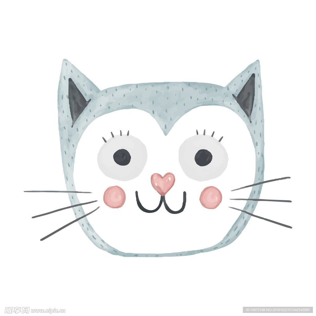 卡通猫咪图片