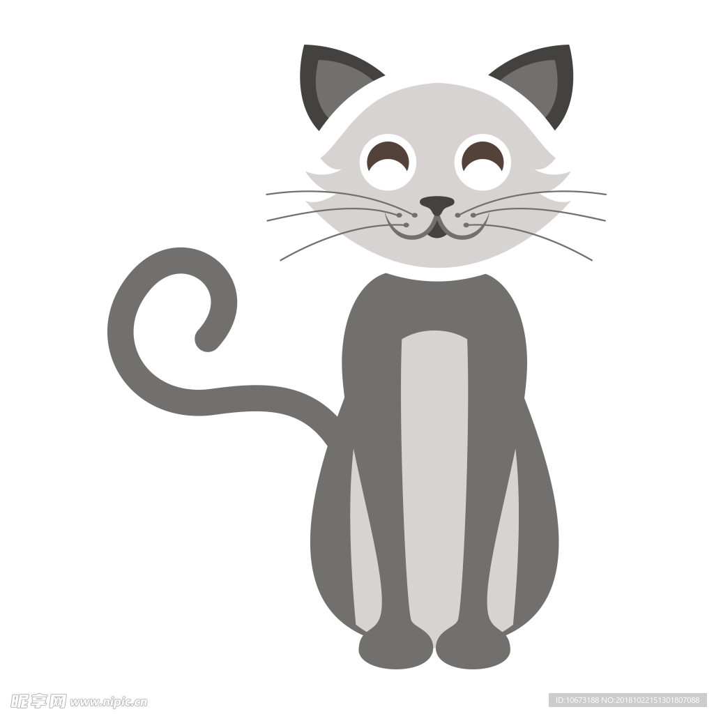 透明底猫咪图片