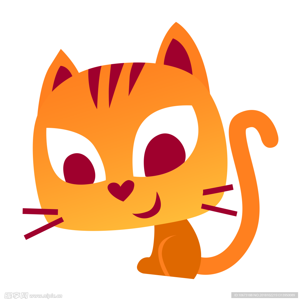 透明底猫咪图片