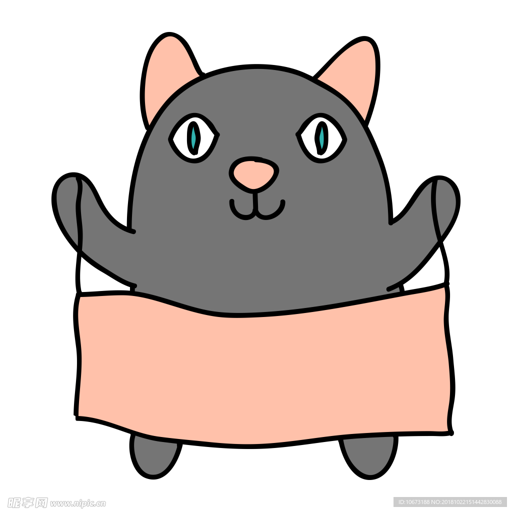 卡通猫咪图片