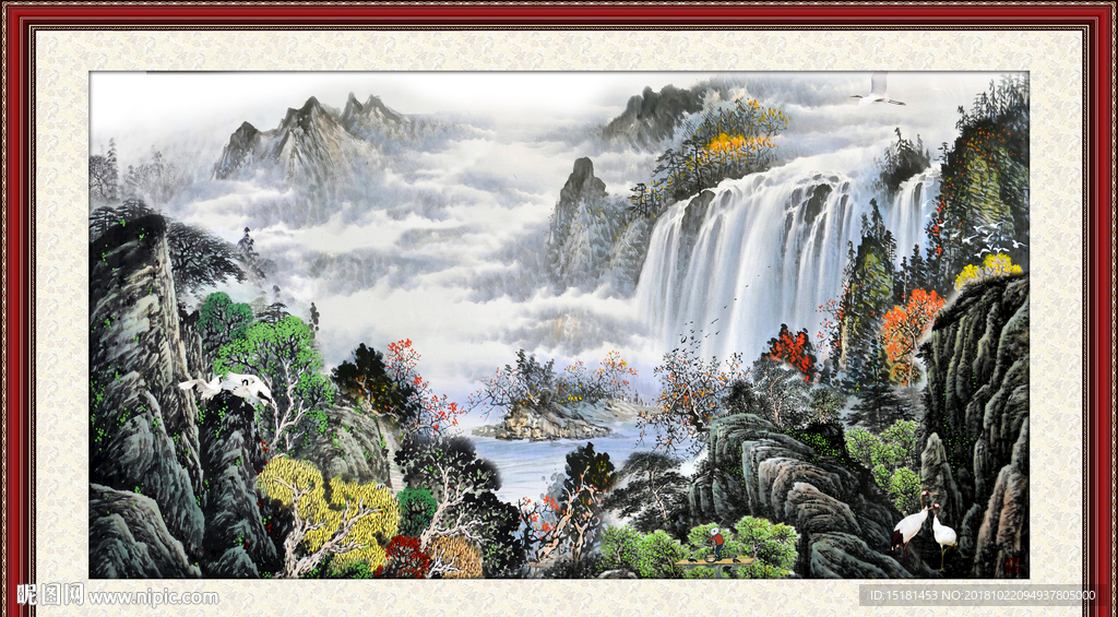 山水画 山水
