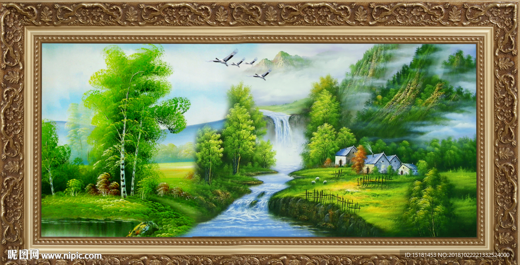 风景油画