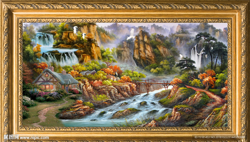 风景油画
