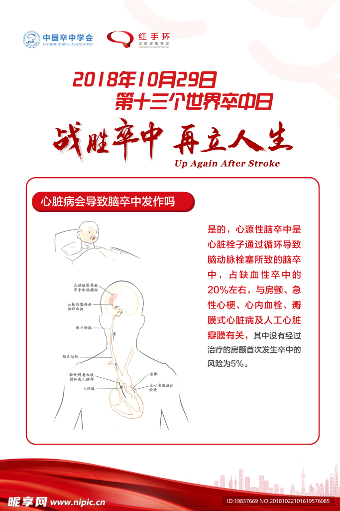 世界卒中日口号
