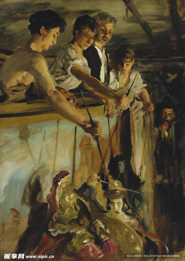 人物油画