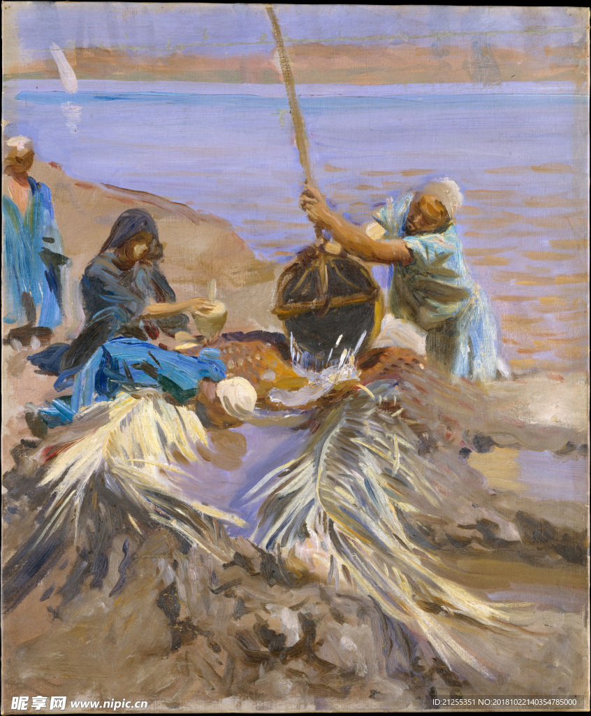 人物油画