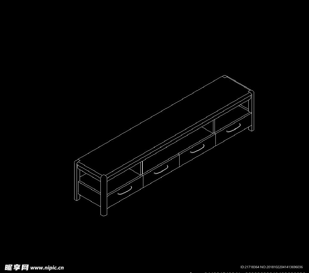 家具设计施工图家装CAD图纸