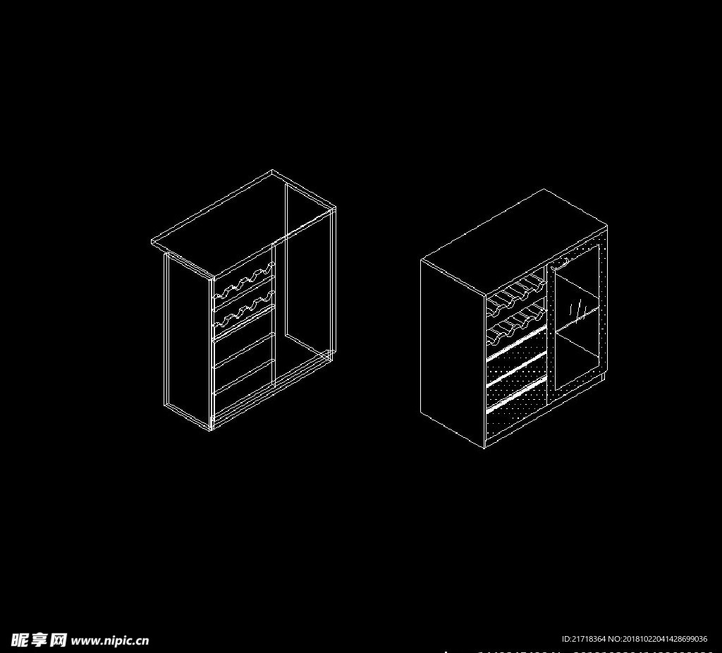 家具设计施工图家装CAD图纸