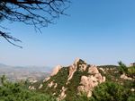 山峰  五莲山 蓝天 远眺山峰