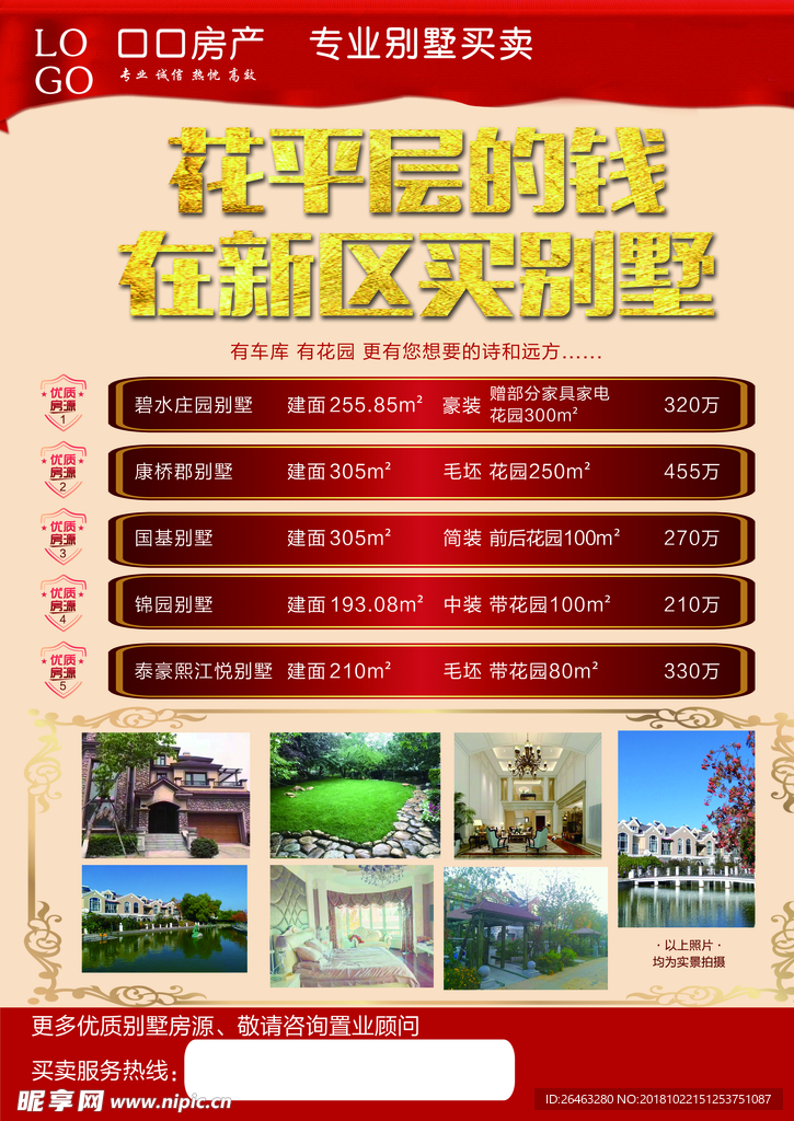 房地产宣传DM传单