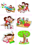 精美卡通PSD娃娃素材
