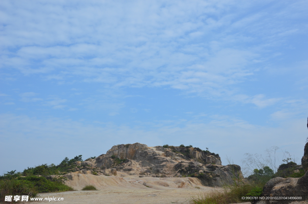 花岗岩 石头山