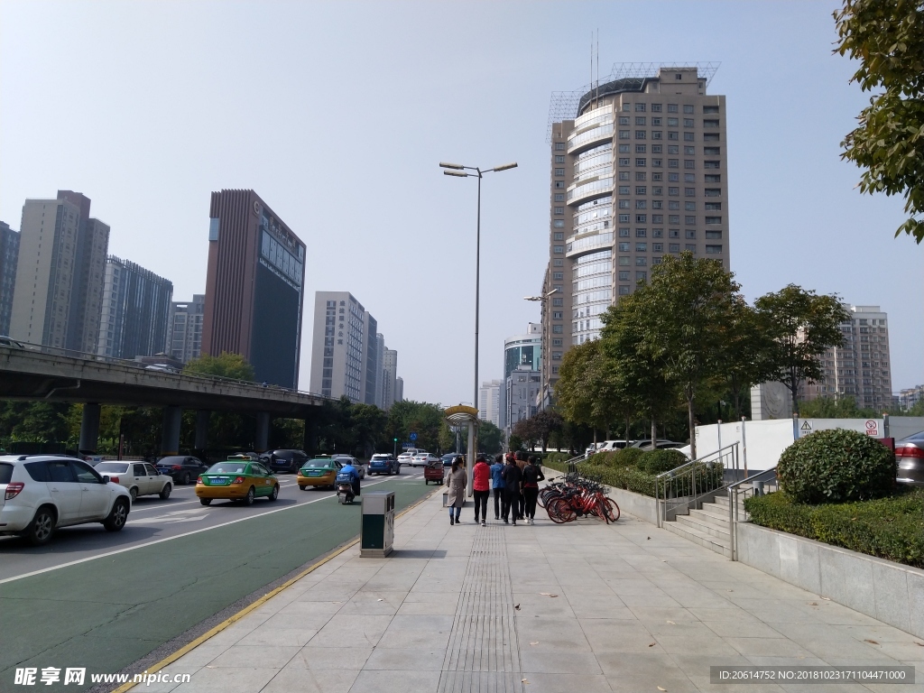 城市道路风景
