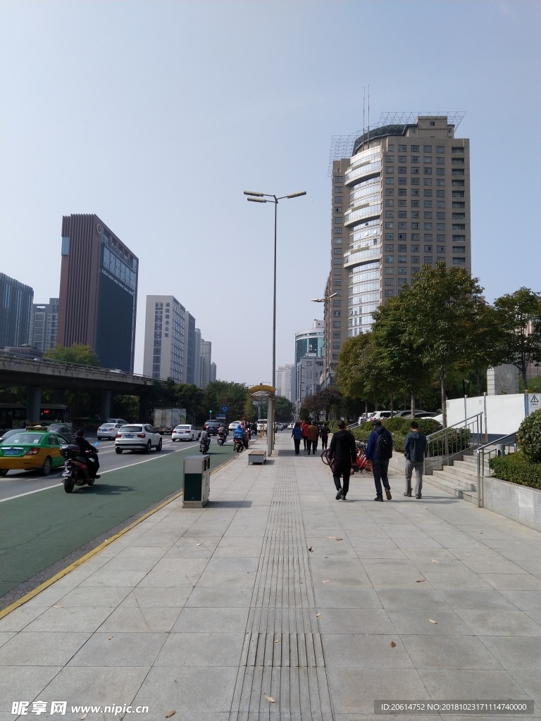 城市道路风景