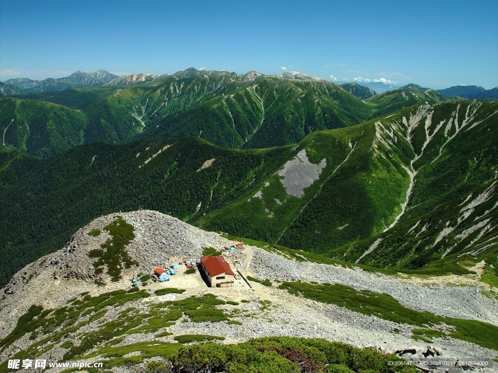 壮丽的大山风景