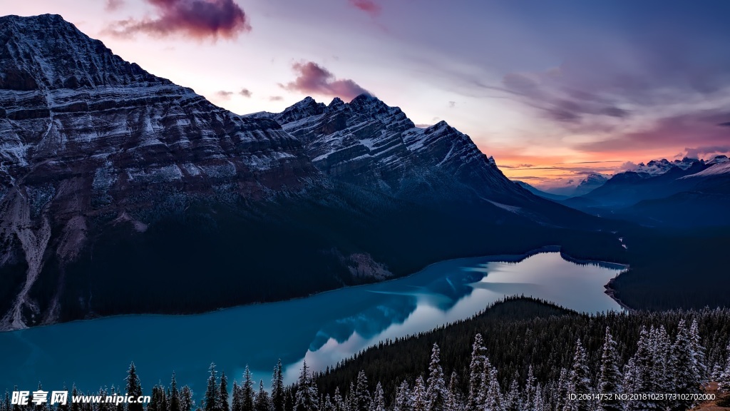 壮丽的山水美景