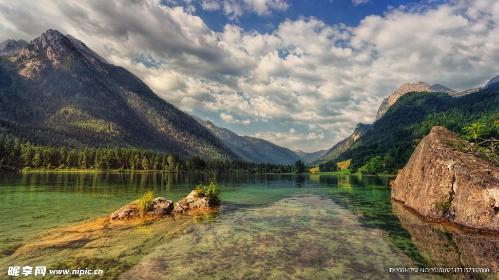 壮丽的山水美景