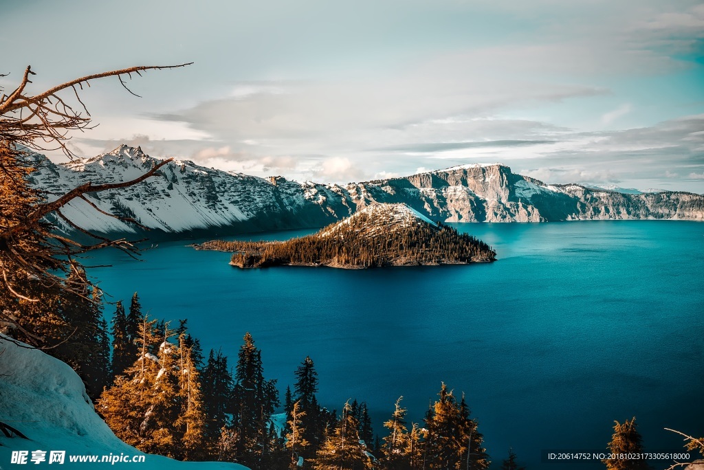壮丽的山水美景