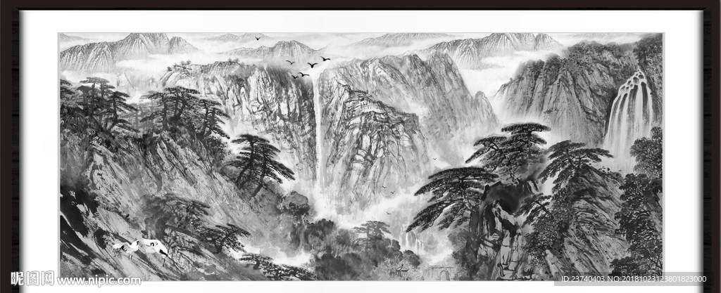 国画山水