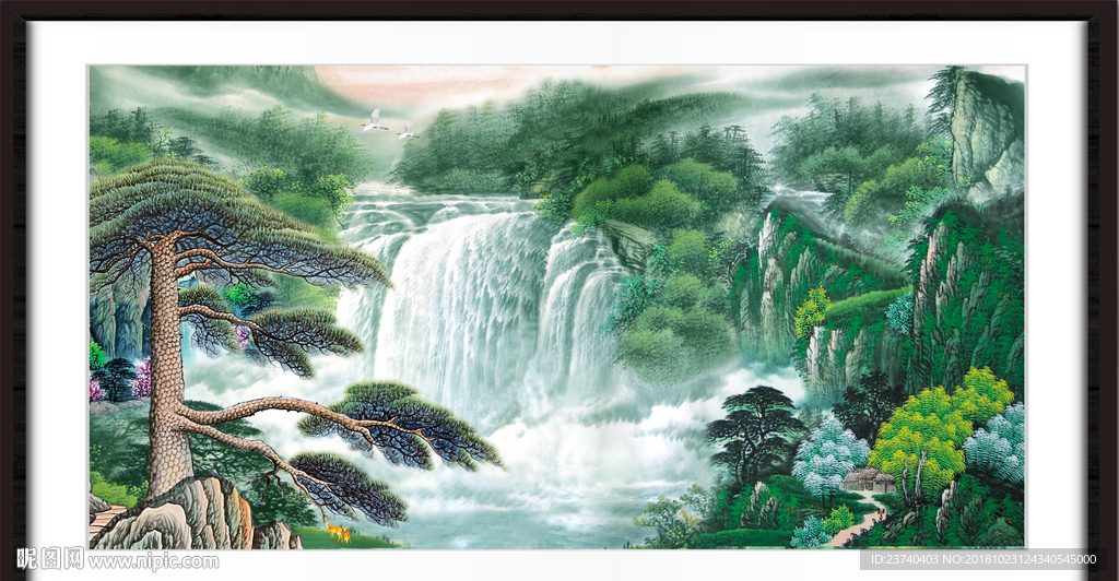 国画山水
