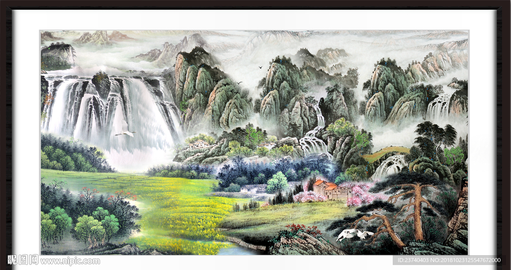国画山水