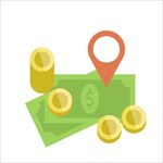 矢量卡通支付