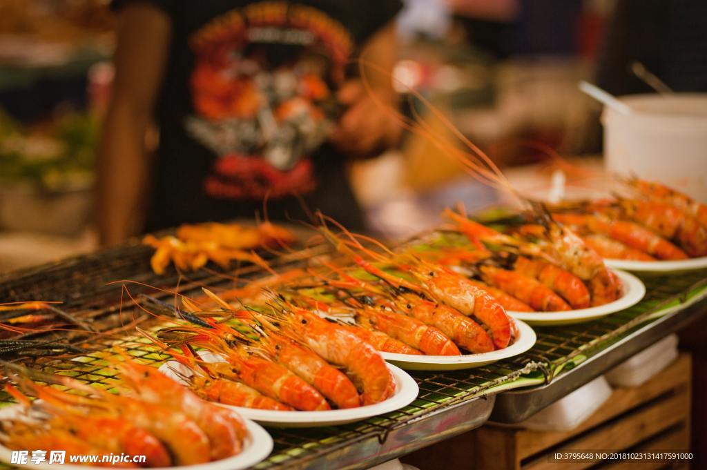 泰国烤虾