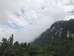 山水风光  山和雾