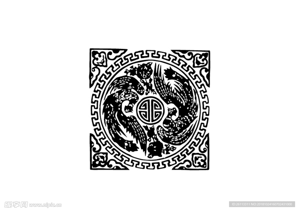 中国古典花纹