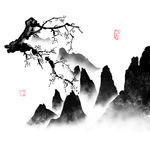 水墨山脉