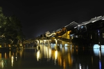小镇夜景