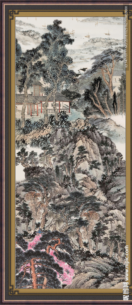 山水画 山水 山水国画 国画