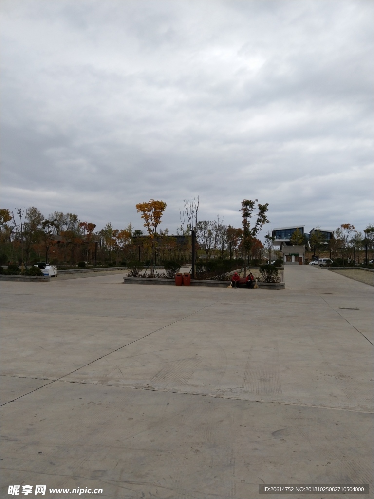 公园广场风景