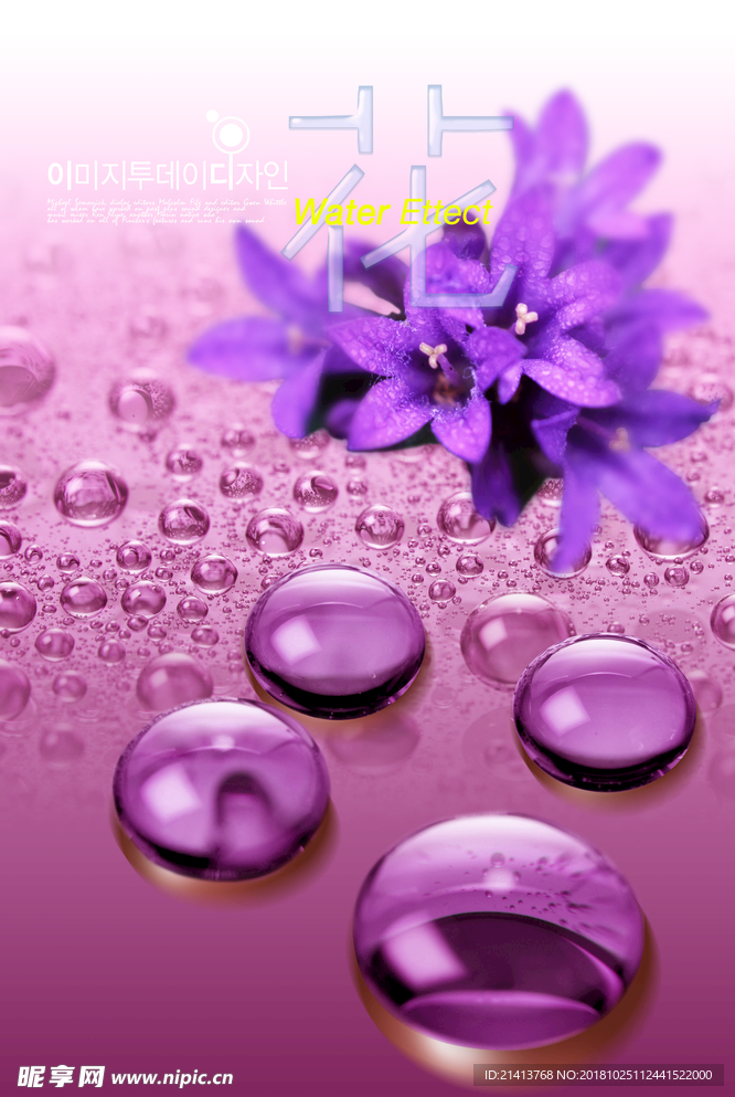 水珠水露水纹