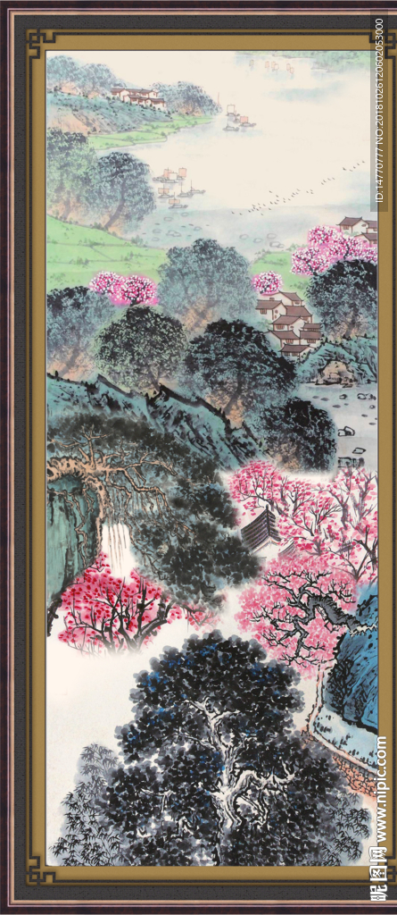 山水国画 国画