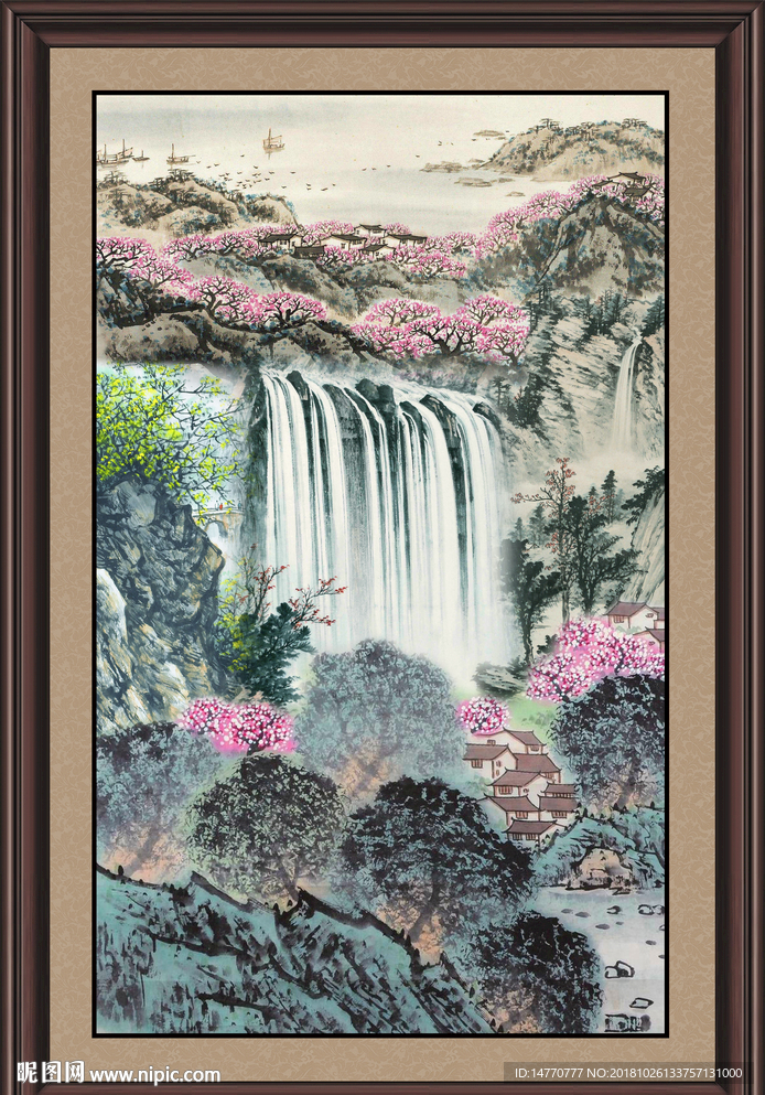 山水国画 国画