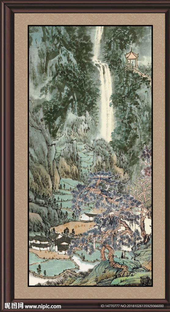 山水画 山水 山水国画 国画