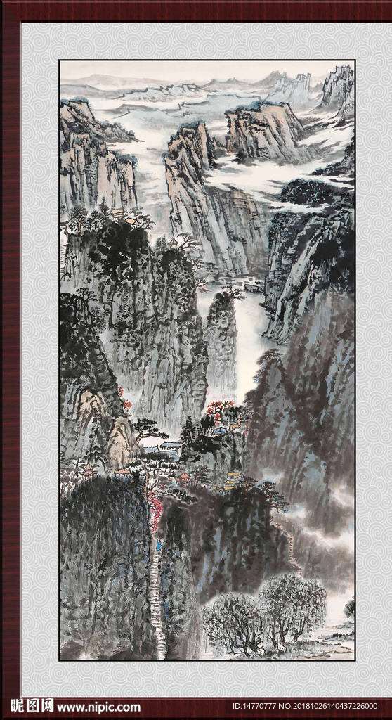 山水国画 国画