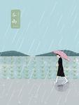 插画 美容 护肤品 美女 女性