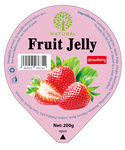 草莓果冻包装标签