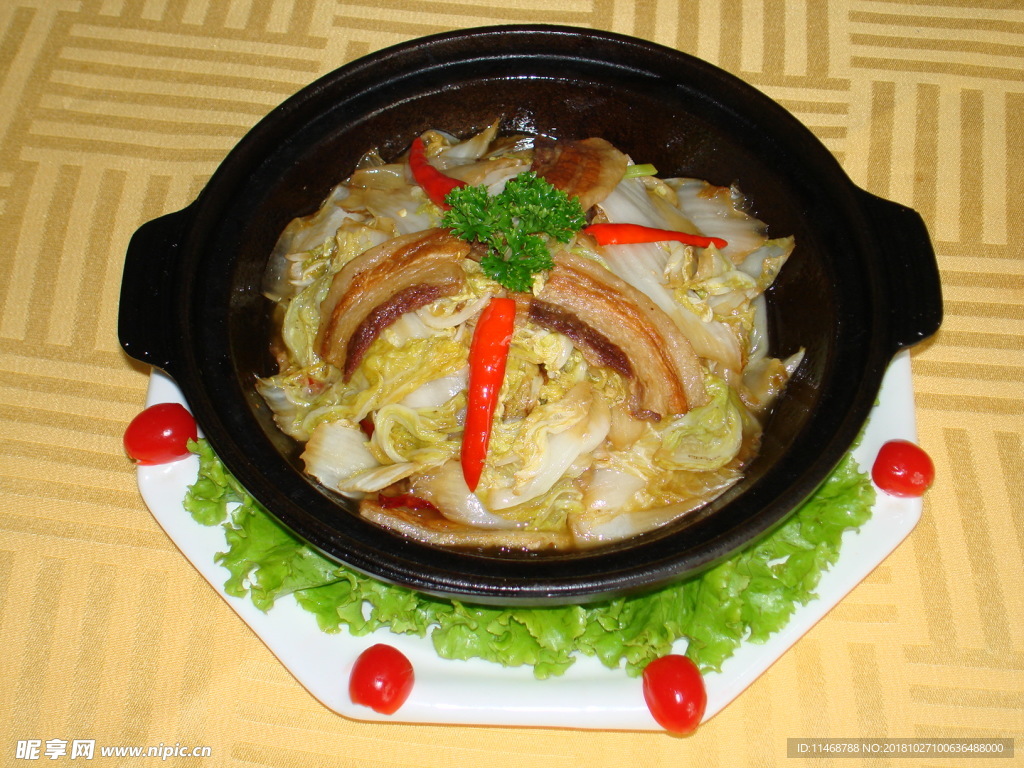 包菜回锅肉