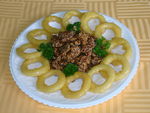 麻仁肉丁鱿鱼圈