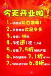 开业展板