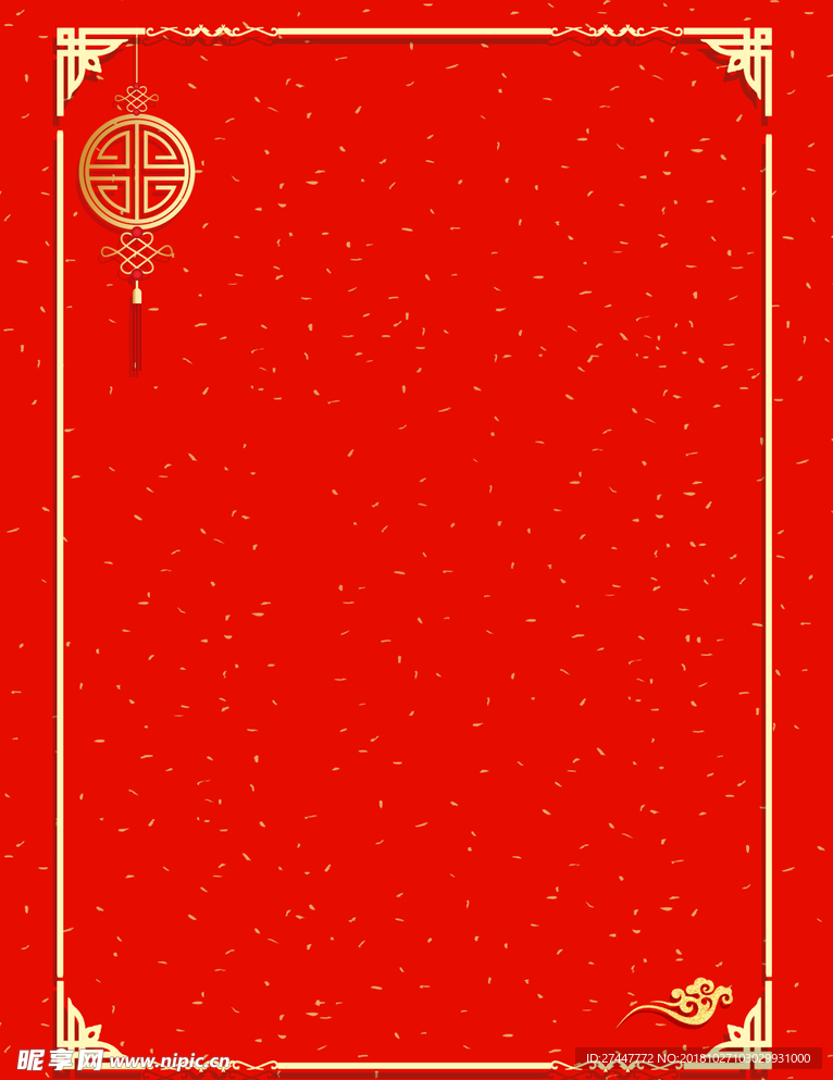 红色背景