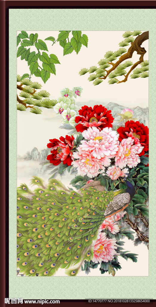 花开富贵画